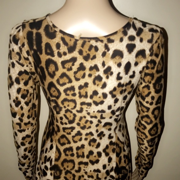 Cecico leopard print dress. - Picture 5 of 7